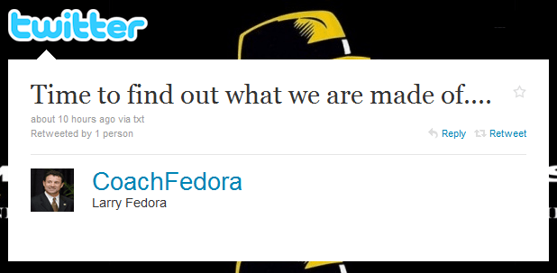 We can save you the trouble - you're made of mustard and carion bird