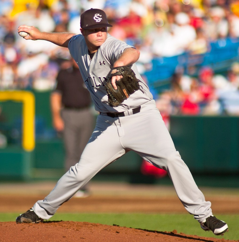 Blake Cooper was masterful in the opening game of the championship series. (Photo: dailybruin.com)
