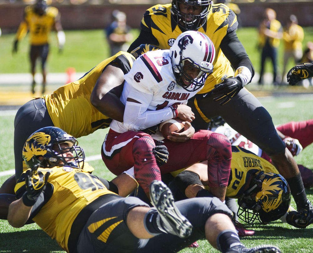 Lorenzo Nuñez found the going much tougher against Mizzou.