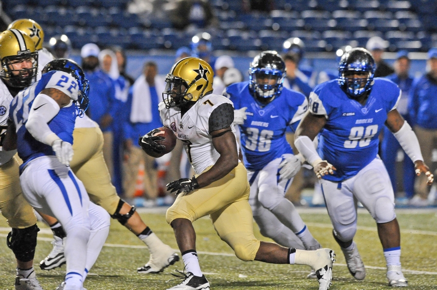 Here is Ralph Webb because he is about the only Vanderbilt football player I know.