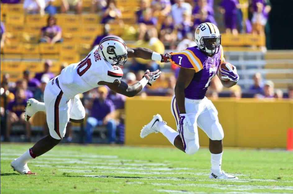 Leonard Fournette showed why he is the leading candidate for the Heisman, and a super nice guy. (Photo: GoGamecocks.com)